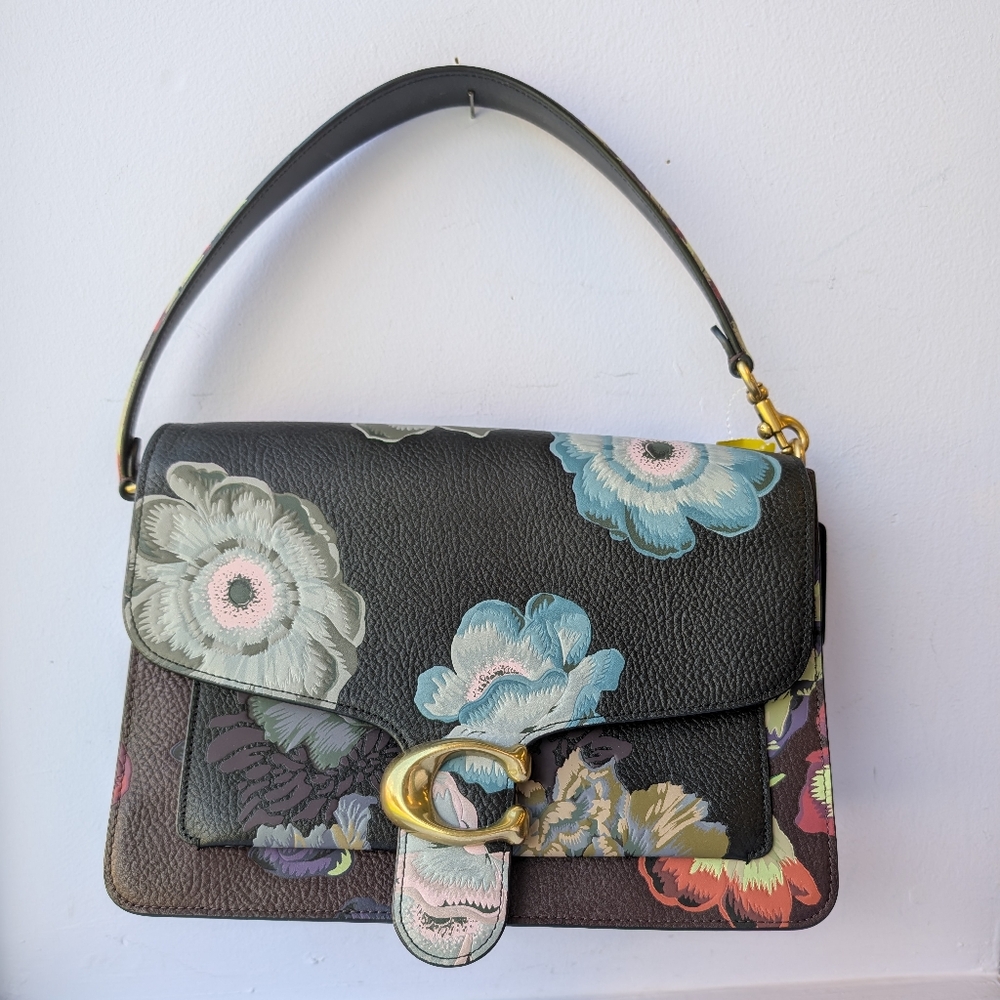 Coach New Tabby Shoulder Bag With Kaffe Fassett Print